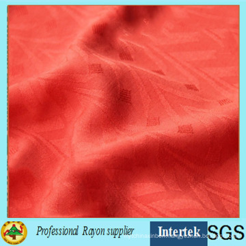 Jacquard Rayon Fabric for Lady Shirt Cloth